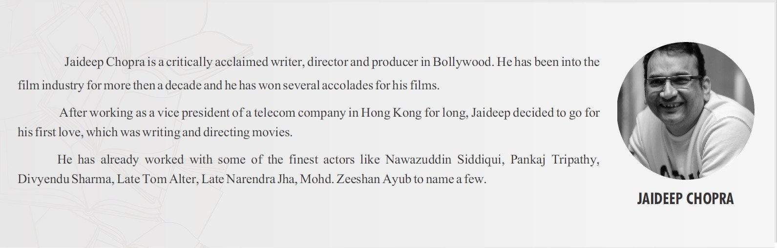 OUR CELEBRITY AUTHORS (5)
